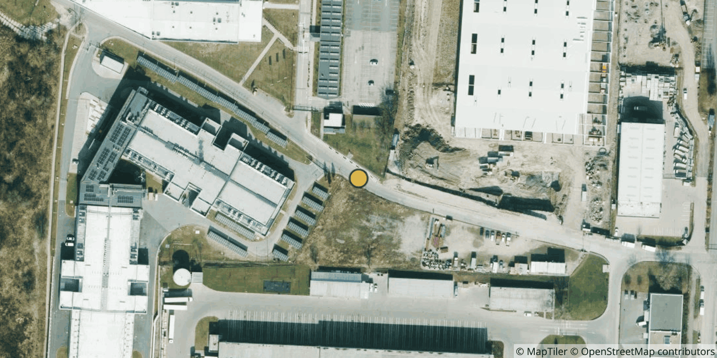 Aerial view of Datové centrum DC7