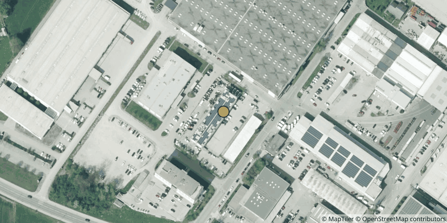Aerial view of T2 Ljubljana Brnciceva