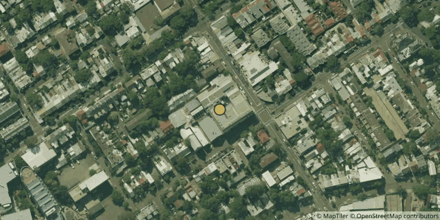 Aerial view of AAPT Glebe