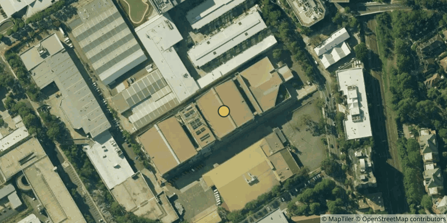 Aerial view of Telstra InfraCo - St Leonards Data Centre