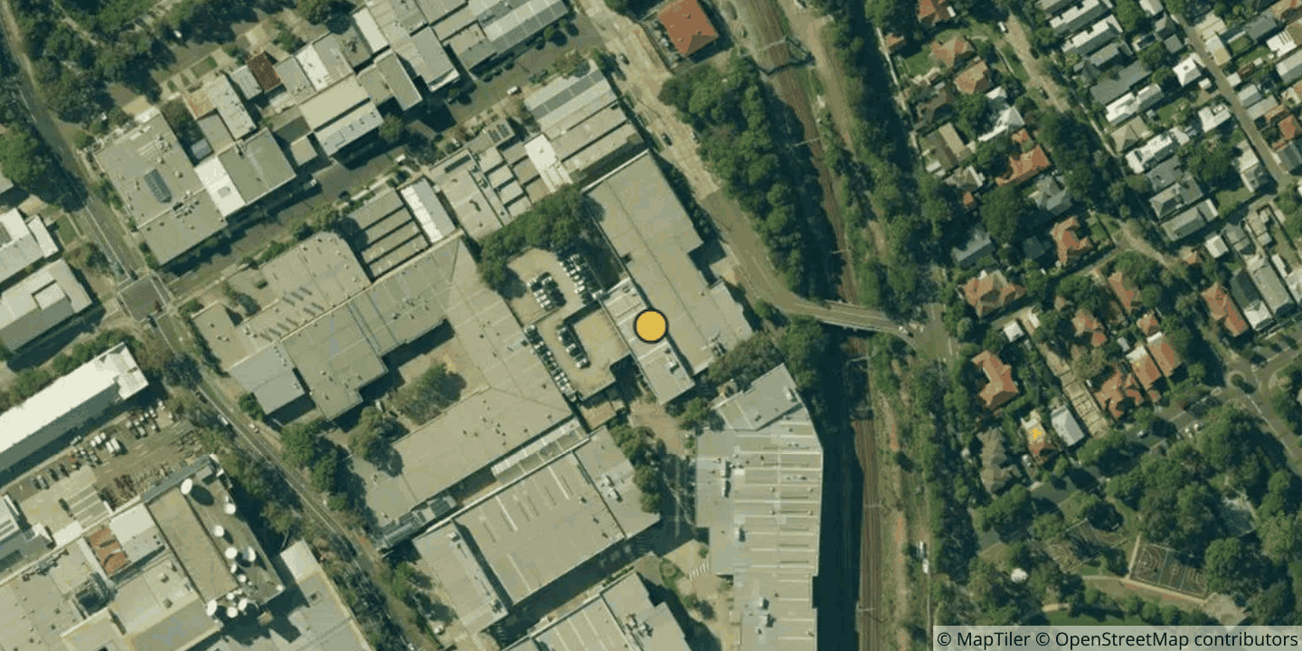 Aerial view of Interactive Sydney (St Leonards)