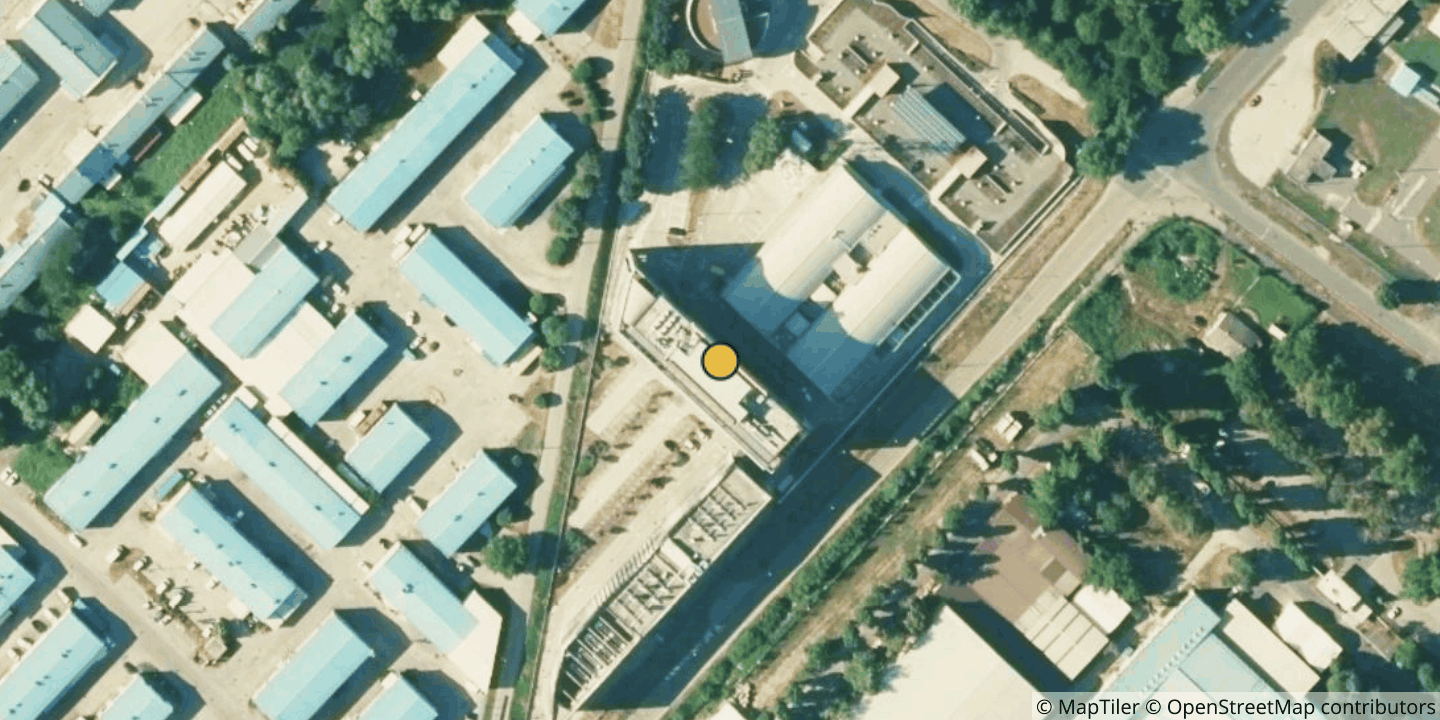 Aerial view of A1 Hrvatska Zagreb