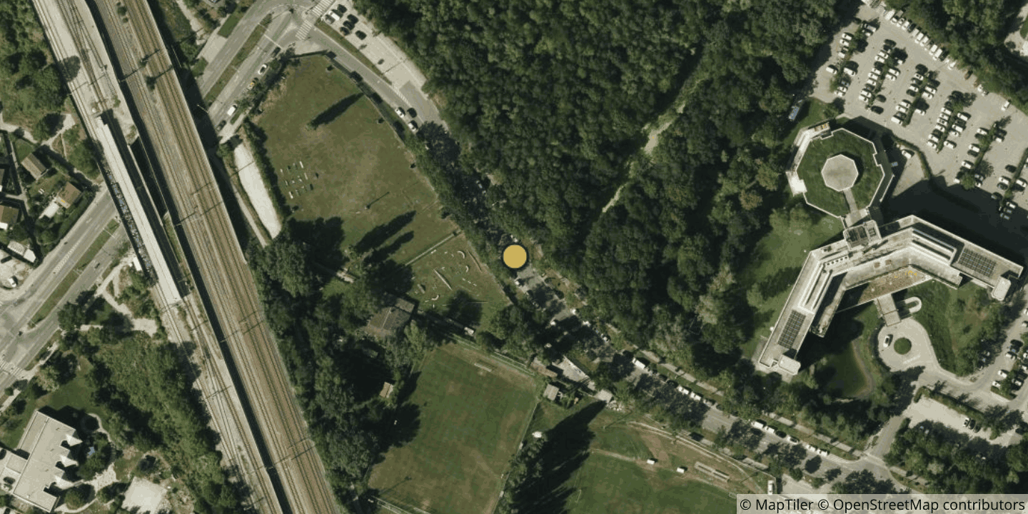 Aerial view of NTT Vienna1 Data Center (VIE1)