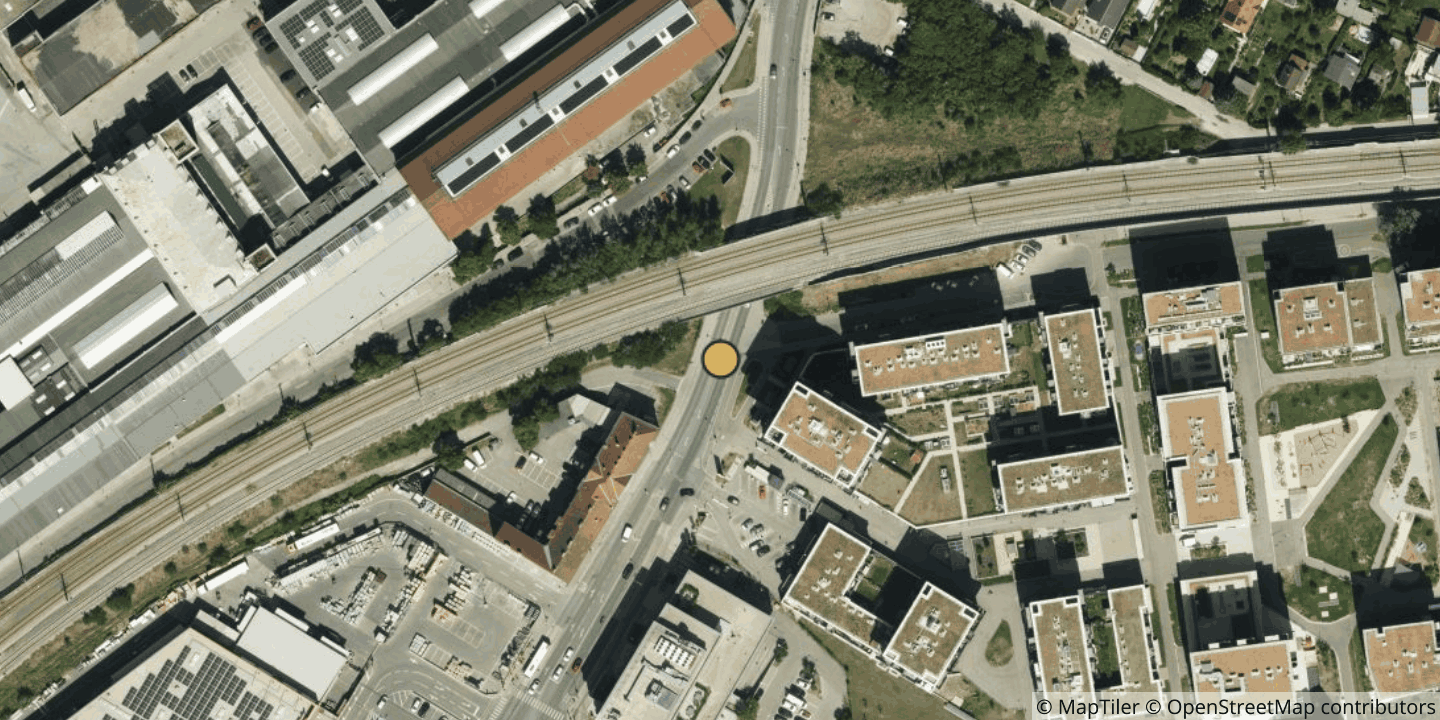 Aerial view of Raiffeisen Informatik Data Center (RDC)