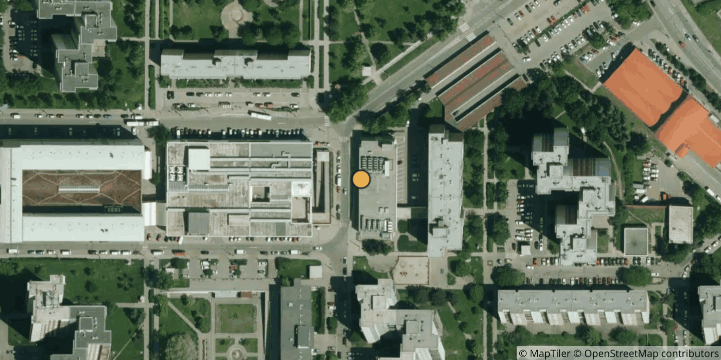 Aerial view of itself TH Brno