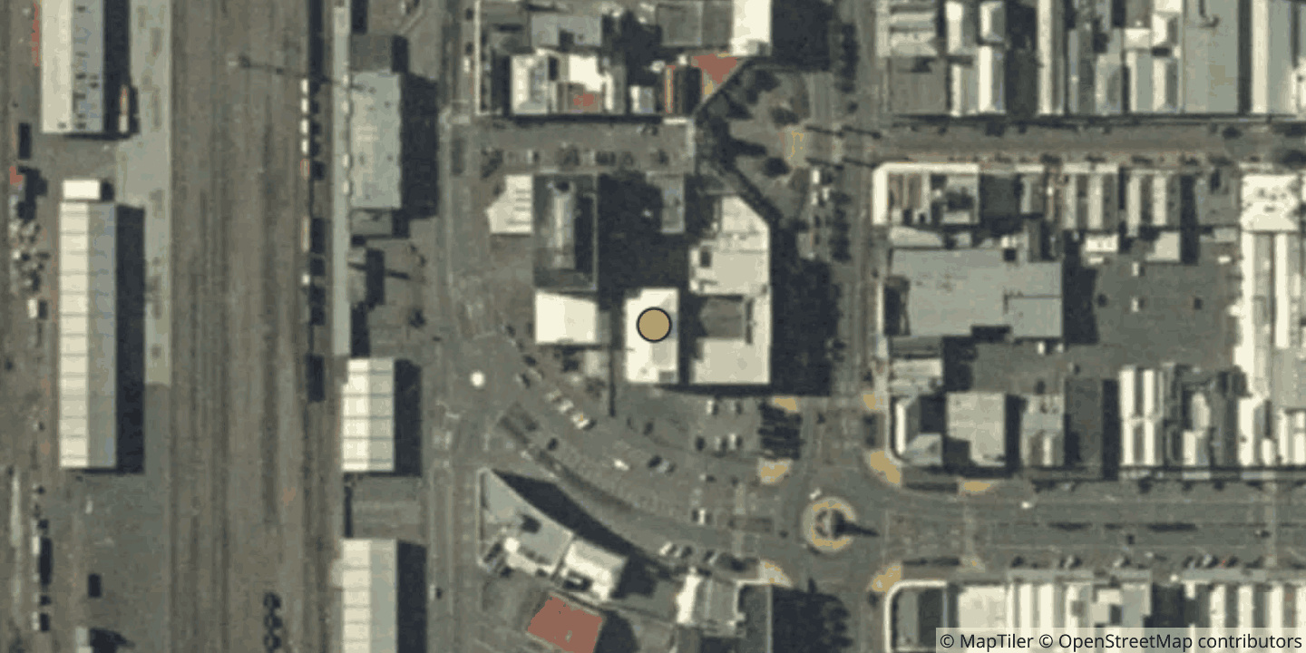 Aerial view of Chorus Invercargill Exchange (IN)