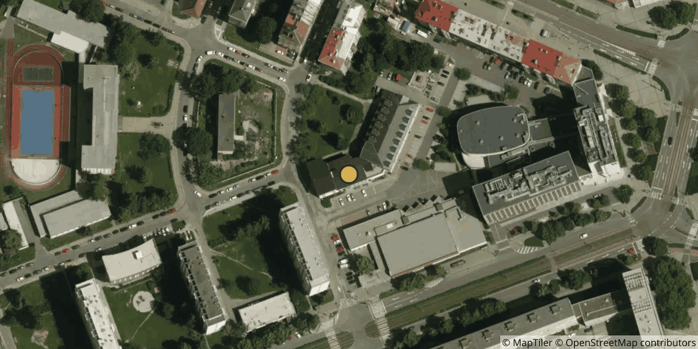 Aerial view of Datacentrum Moravia