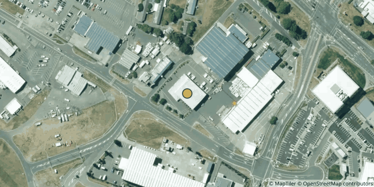 Aerial view of Spark Christchurch Exchange