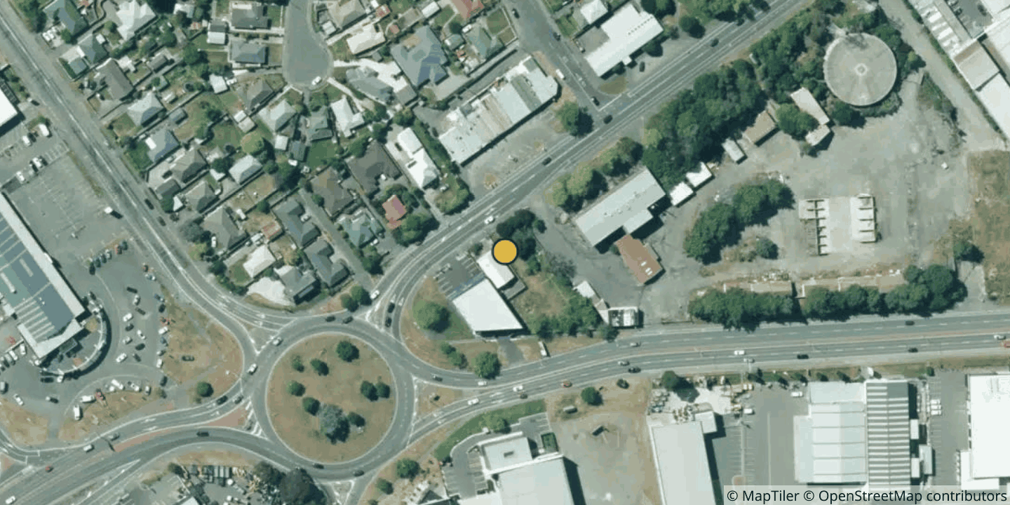 Aerial view of Enable Networks Hornby POI