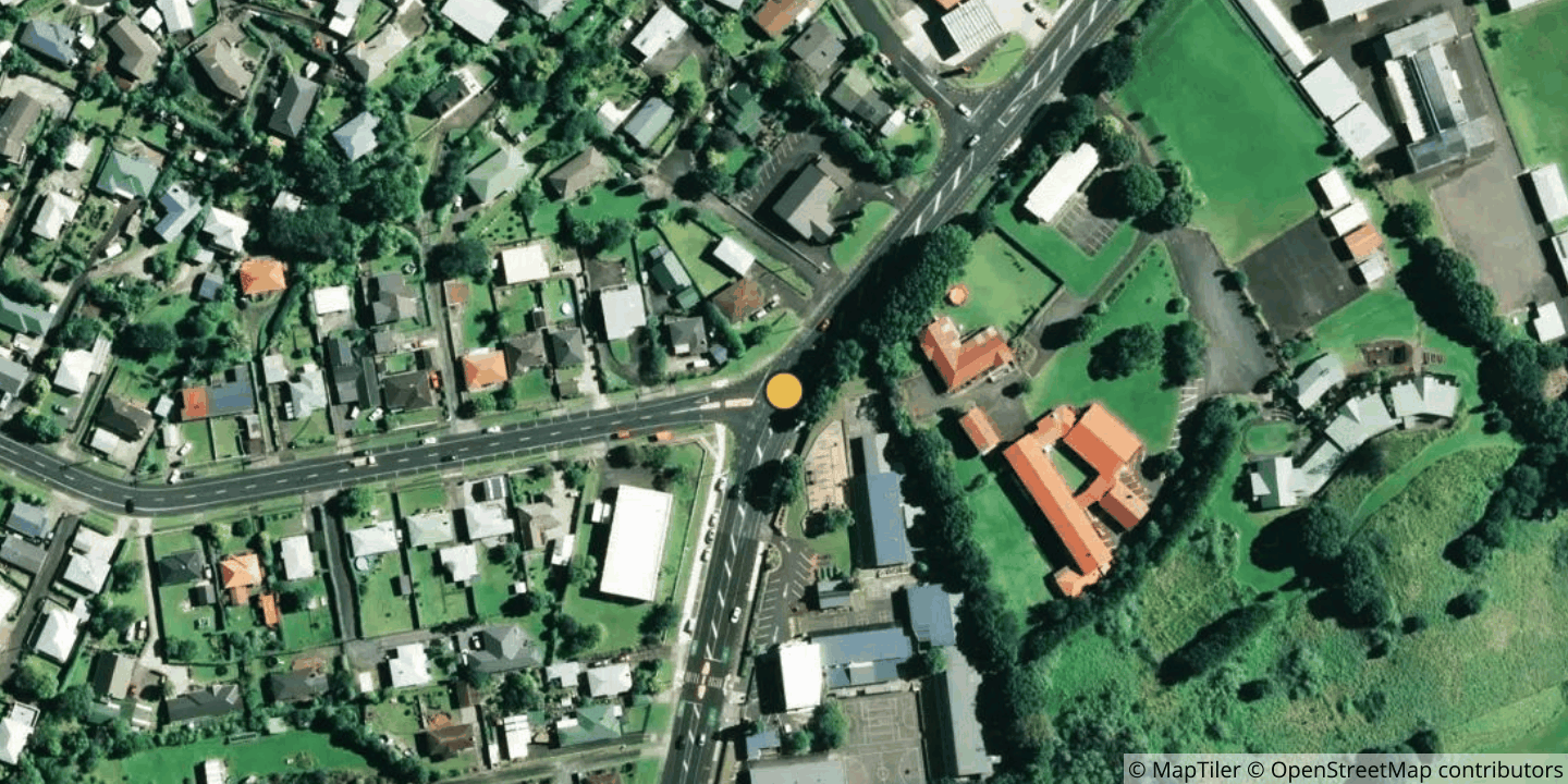Aerial view of Chorus Spotswood Exchange (SWO)