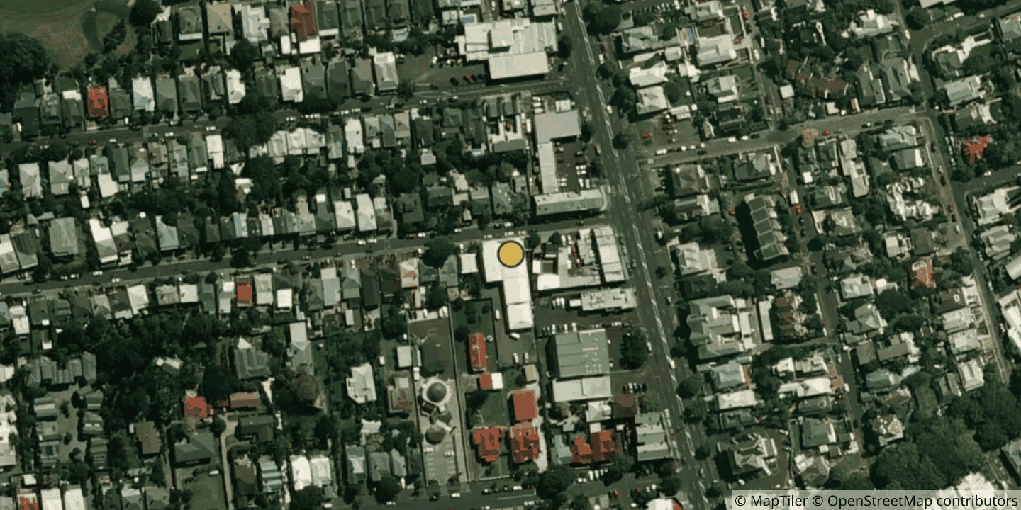 Aerial view of Chorus Ponsonby Exchange (POY)