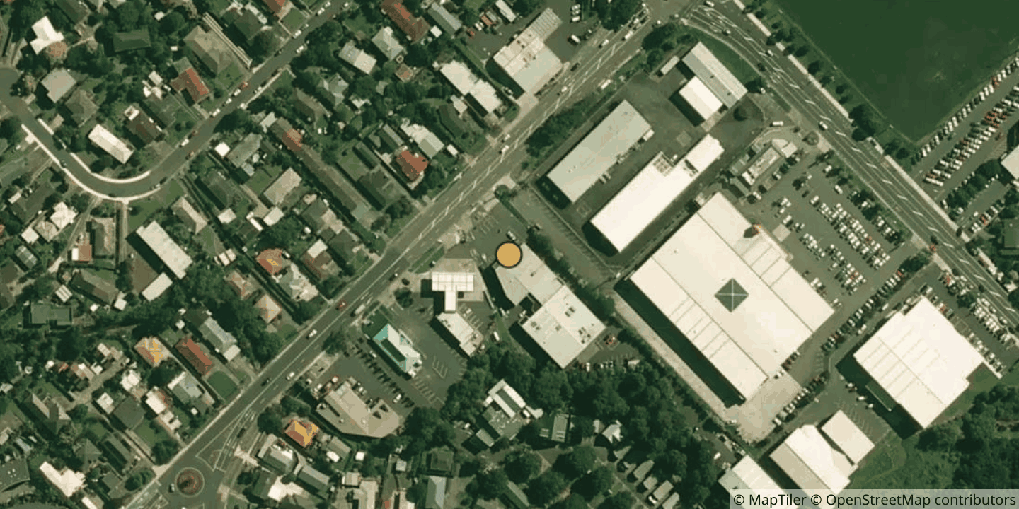 Aerial view of 2degrees Auckland - Northcote