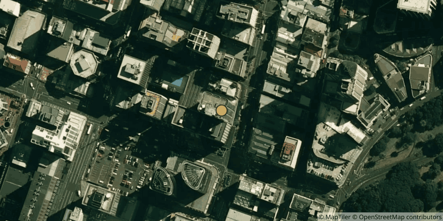 Aerial view of 191 Queen Street