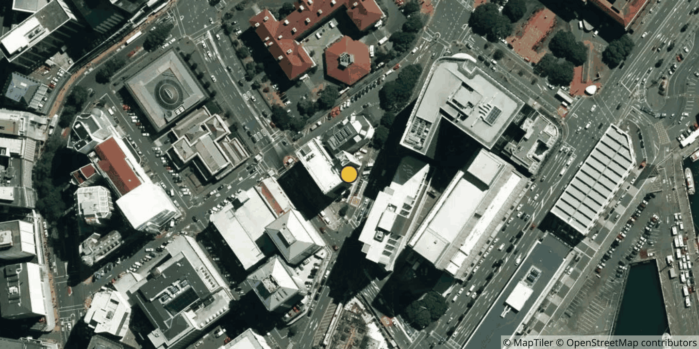 Aerial view of Spark Wellington Central (Featherston)