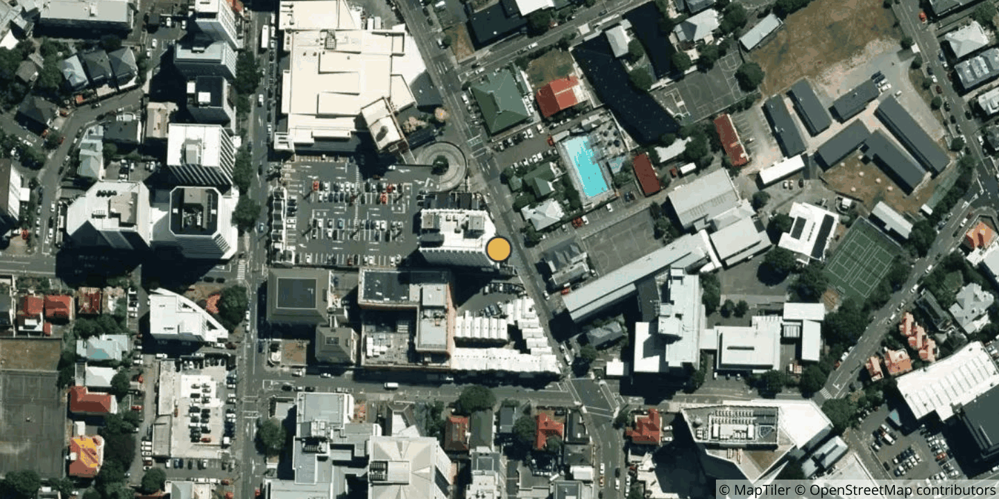 Aerial view of Localhost Wellington