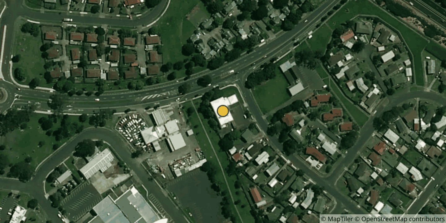 Aerial view of Chorus Mangere Exchange (MRE)