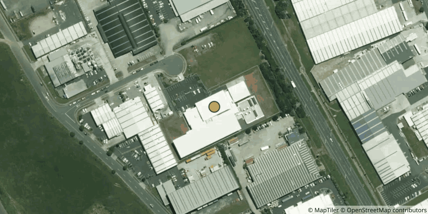 Aerial view of Datacom - Kapua Data Centre (Hamilton)