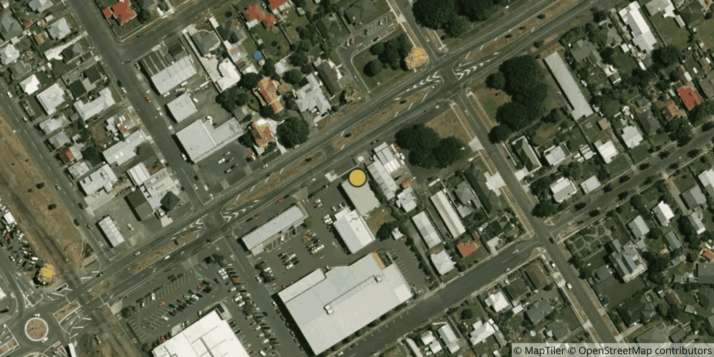 Aerial view of Chorus Feilding Exchange (FG)