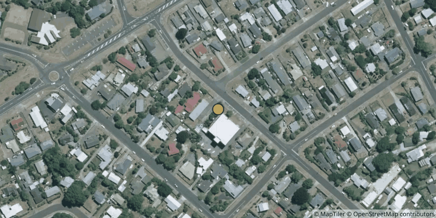 Aerial view of Chorus Taupo Exchange (TPO)