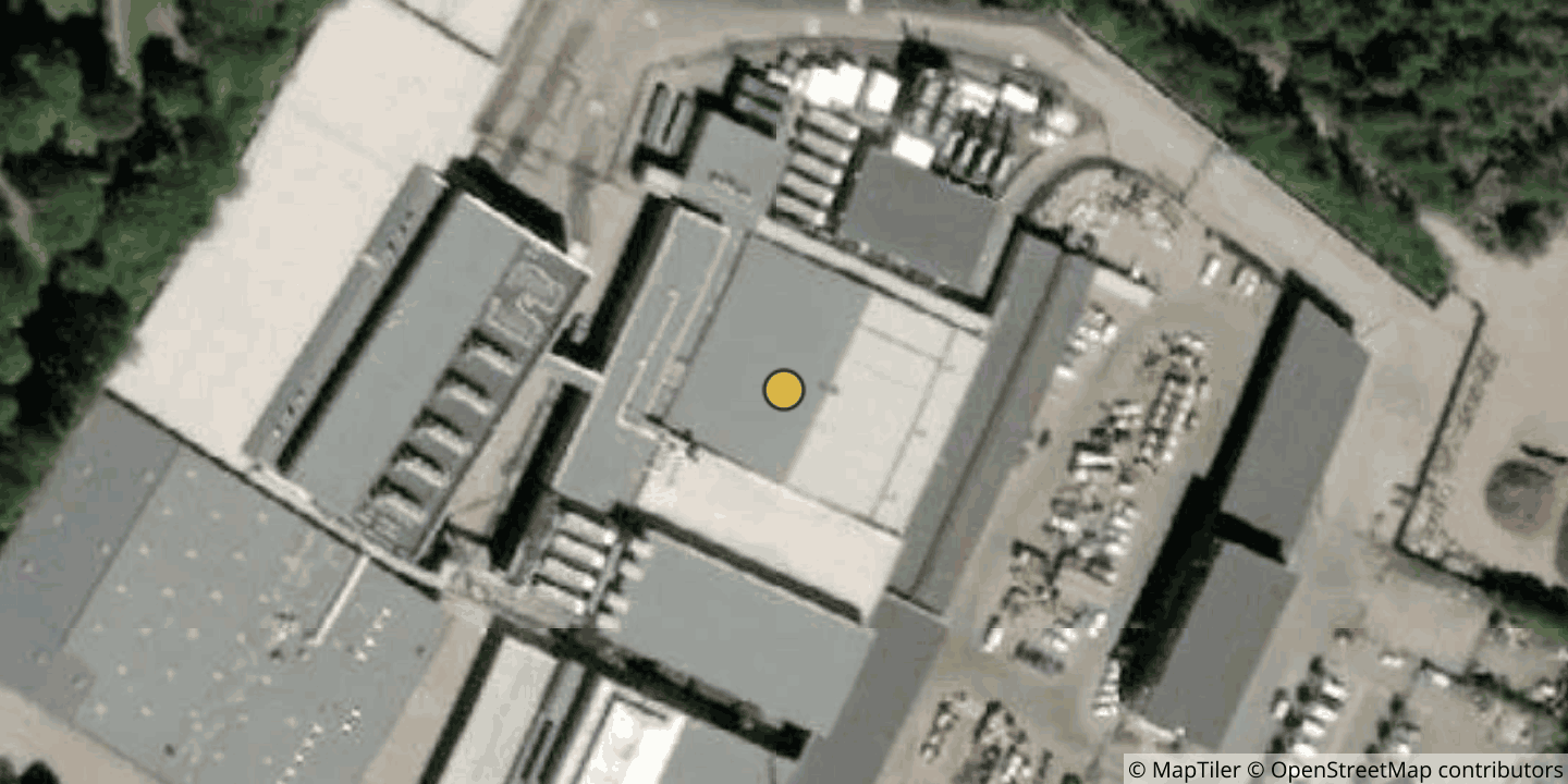 Aerial view of Equinix SK2 - Stockholm, Sköndal