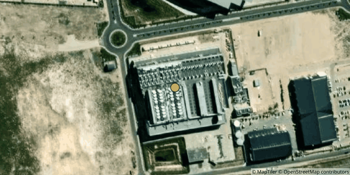 Aerial view of Teraco CT2 Cape Town, South Africa