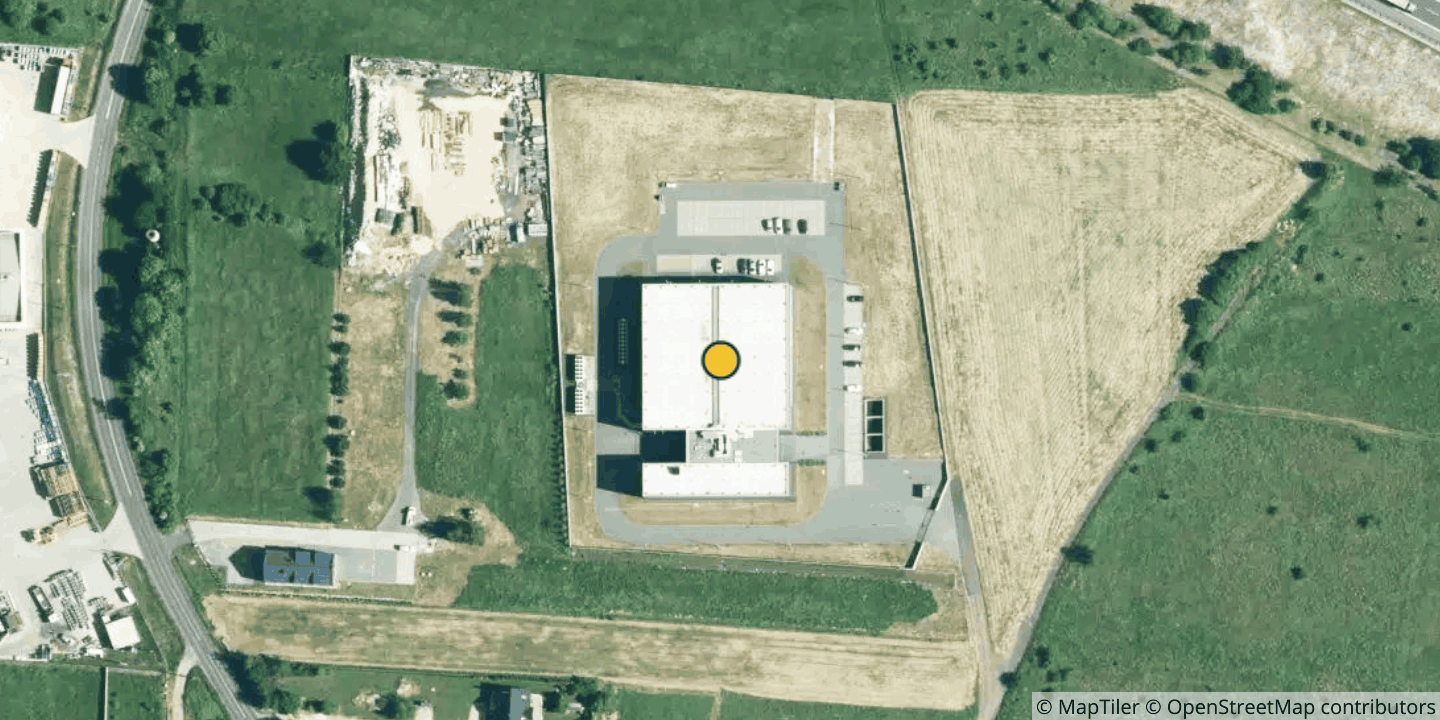 Aerial view of Polcom Alwernia Datacenter