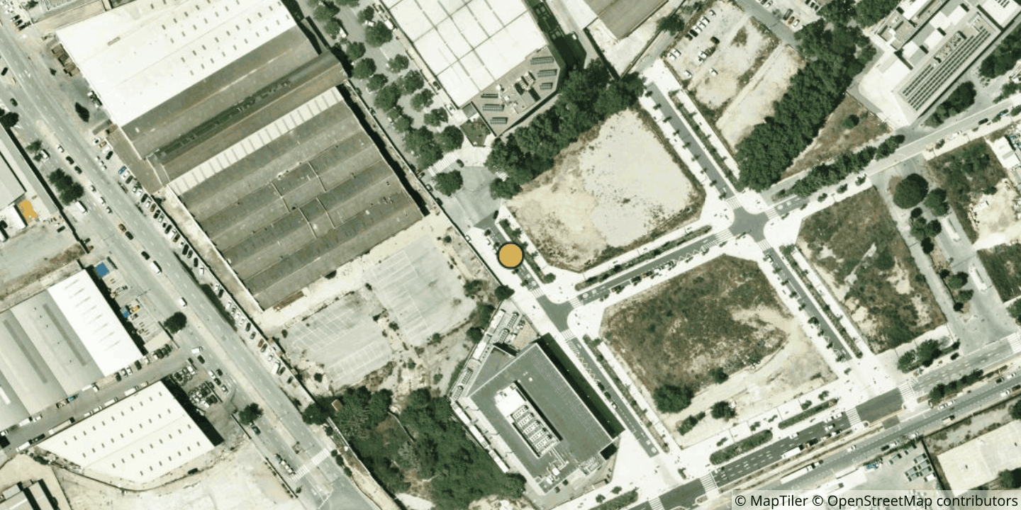 Aerial view of Equinix BA1 Barcelona