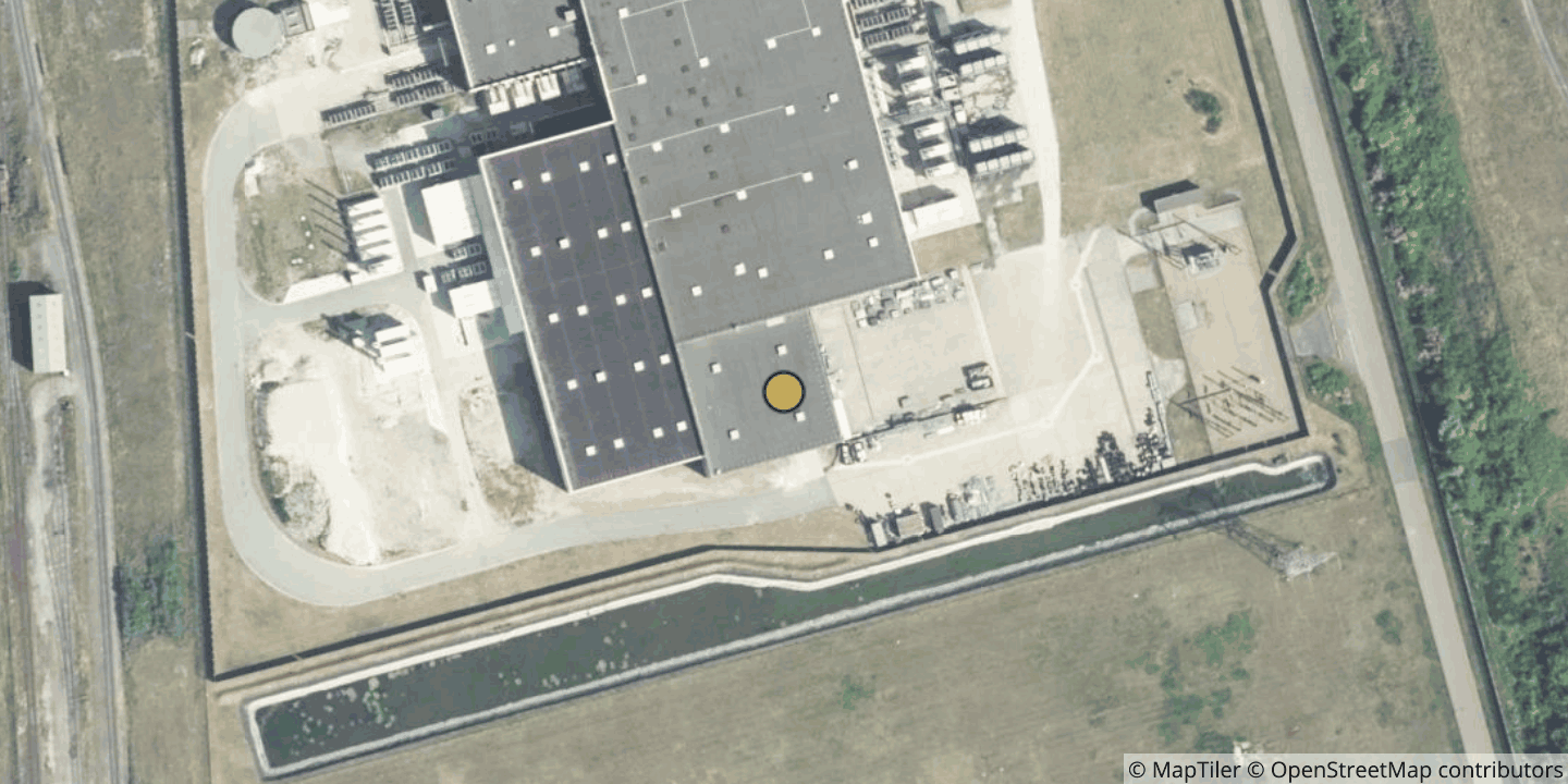 Aerial view of OVHcloud GRA9