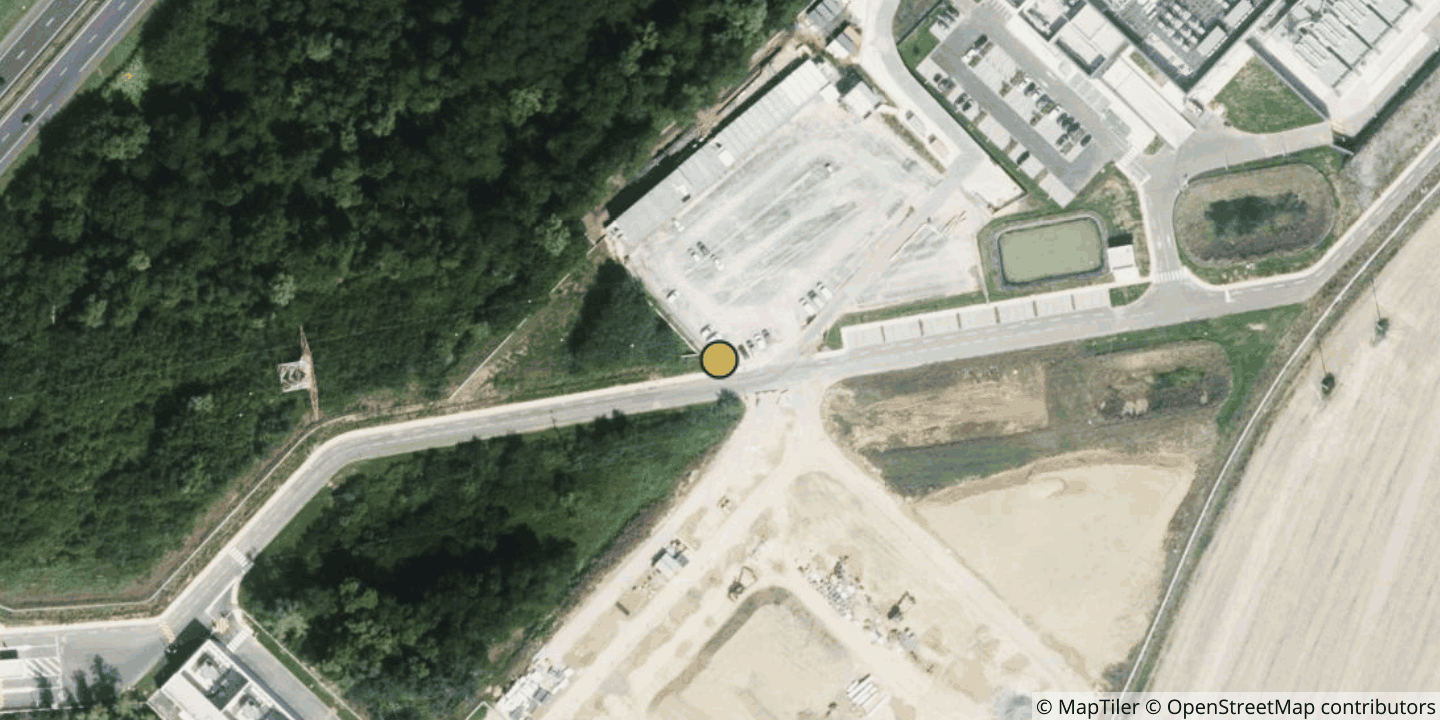 Aerial view of Digital Realty Paris PAR13