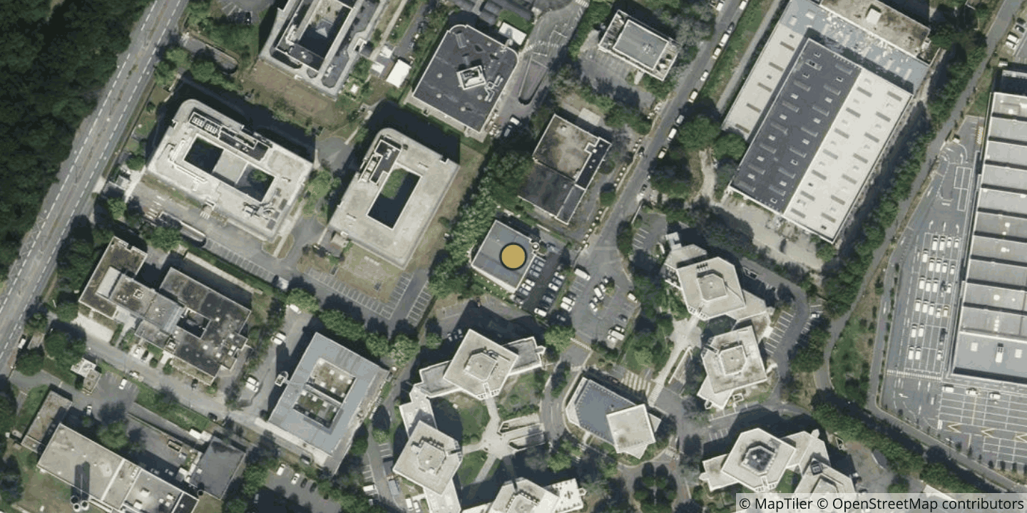 Aerial view of dc2scale PAR3 (Vélizy-Villacoublay)