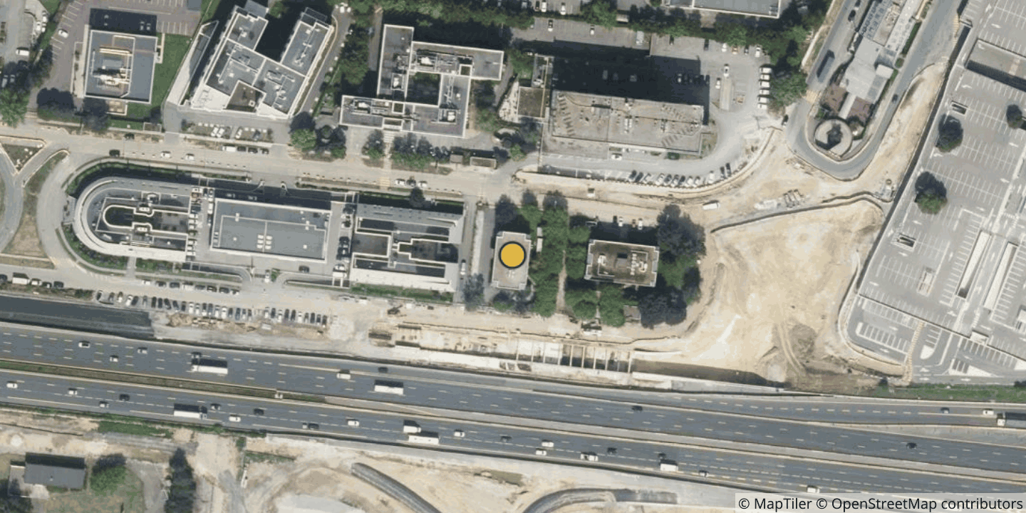 Aerial view of dc2scale PAR5 (Vélizy-Villacoublay)