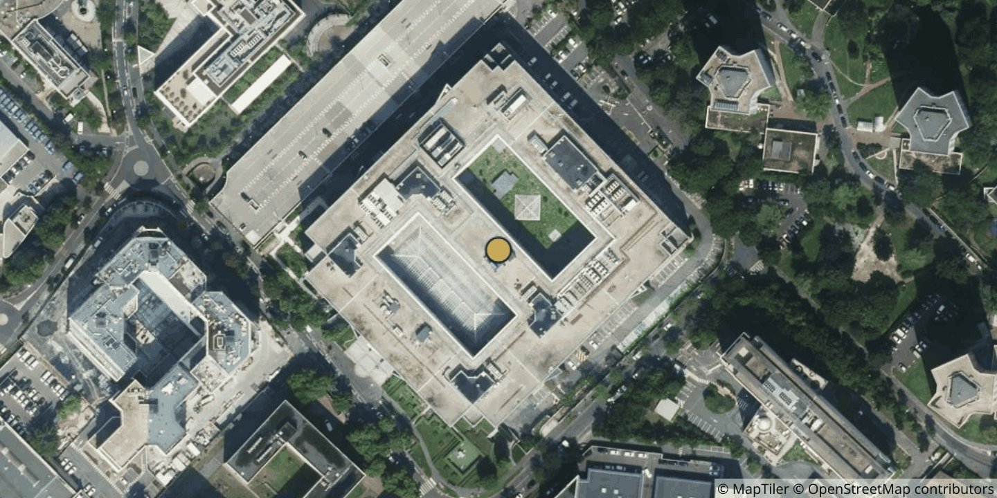 Aerial view of Level(3) Paris (Le Capitole)