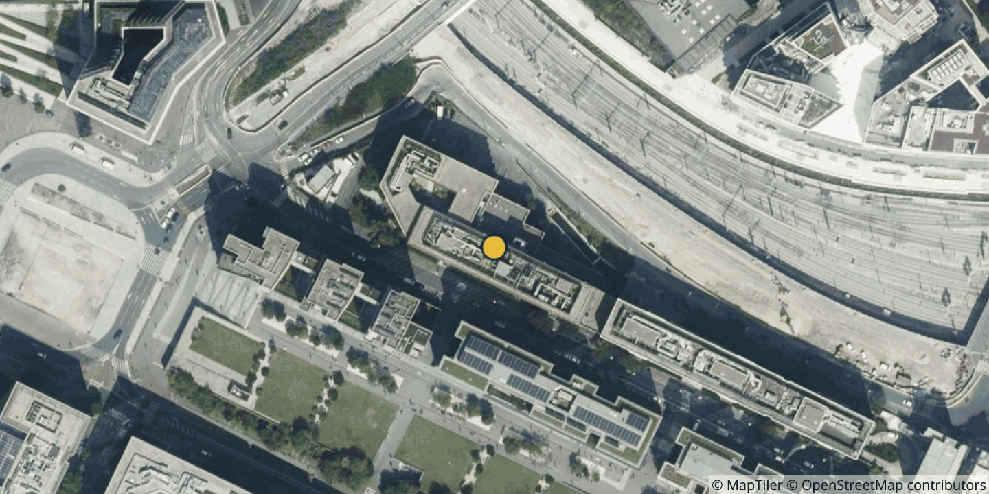Aerial view of dc2scale Nanterre
