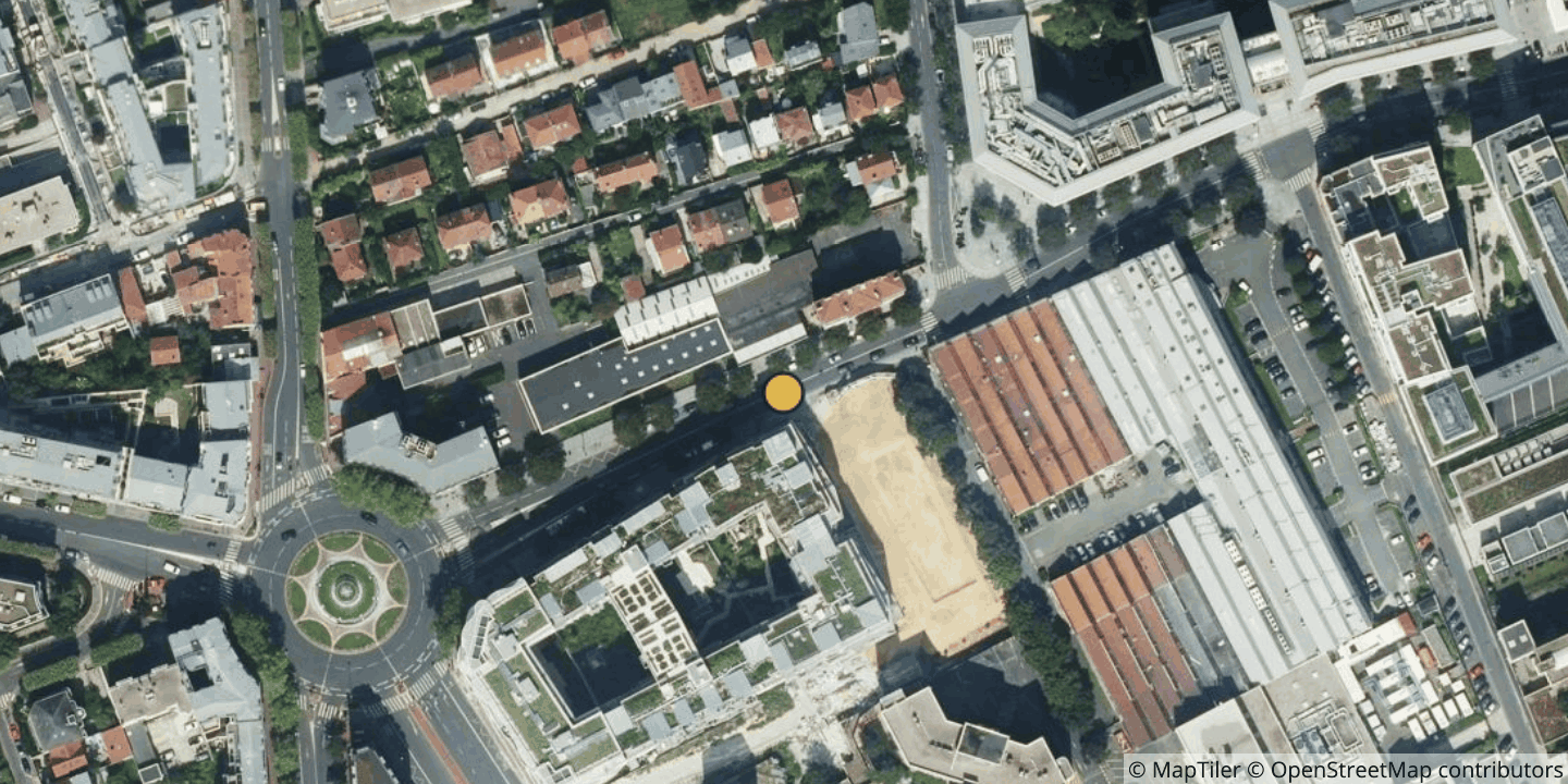 Aerial view of Telco Center