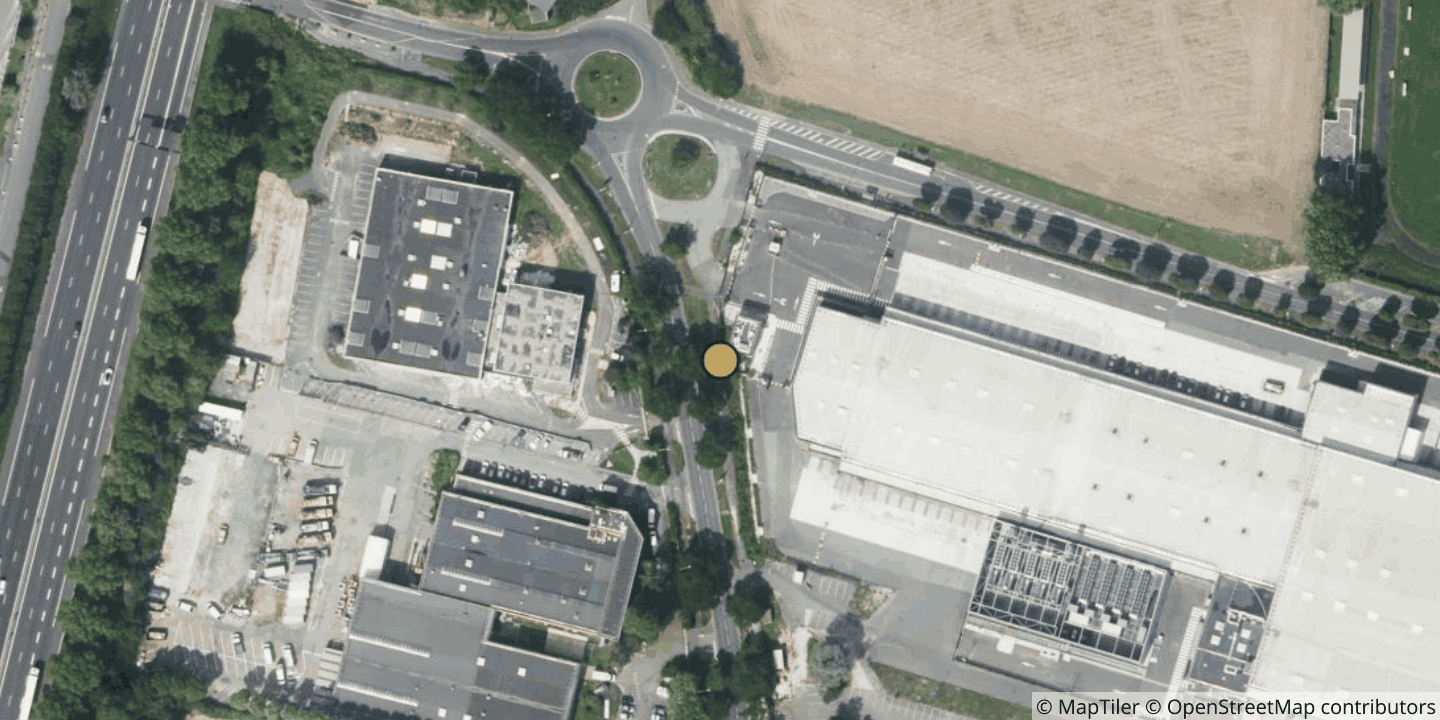 Aerial view of CyrusOne PAR1 - Paris