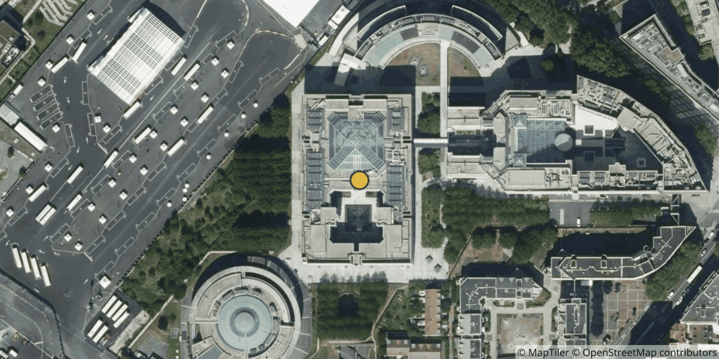 Aerial view of EDF Saint-Denis