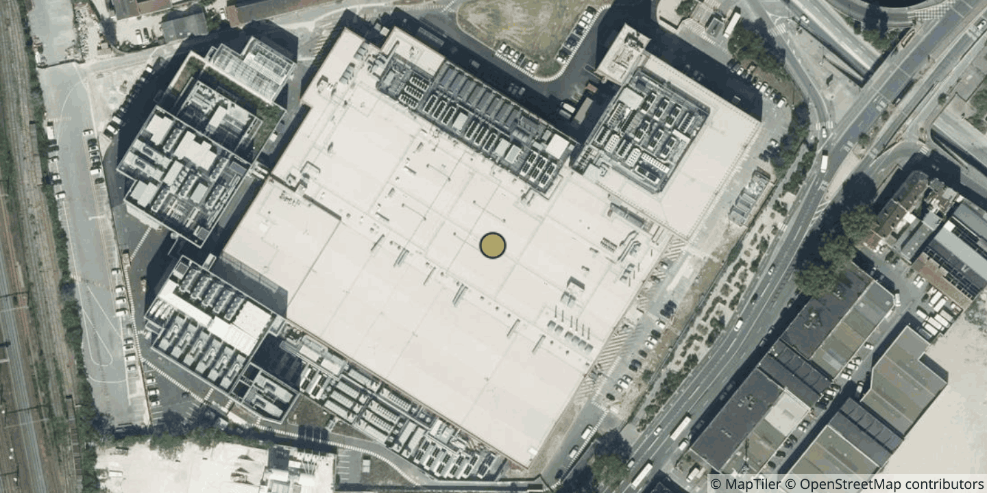 Aerial view of Reliance St. Denis
