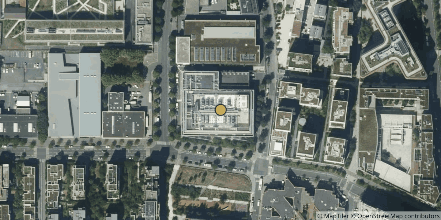 Aerial view of Digital Realty Paris PAR5
