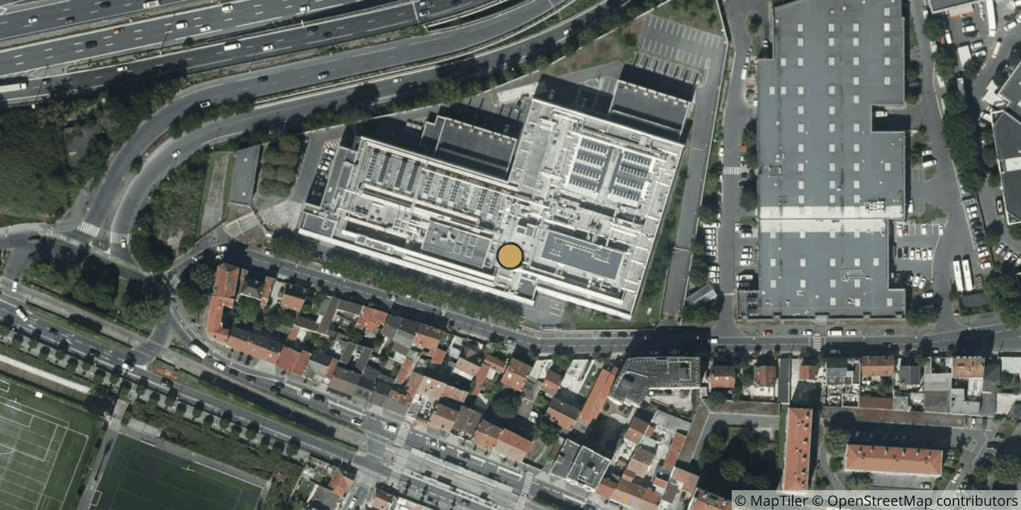 Aerial view of Digital Realty Paris PAR7