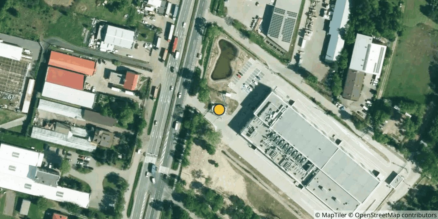 Aerial view of Warsaw Data Hub
