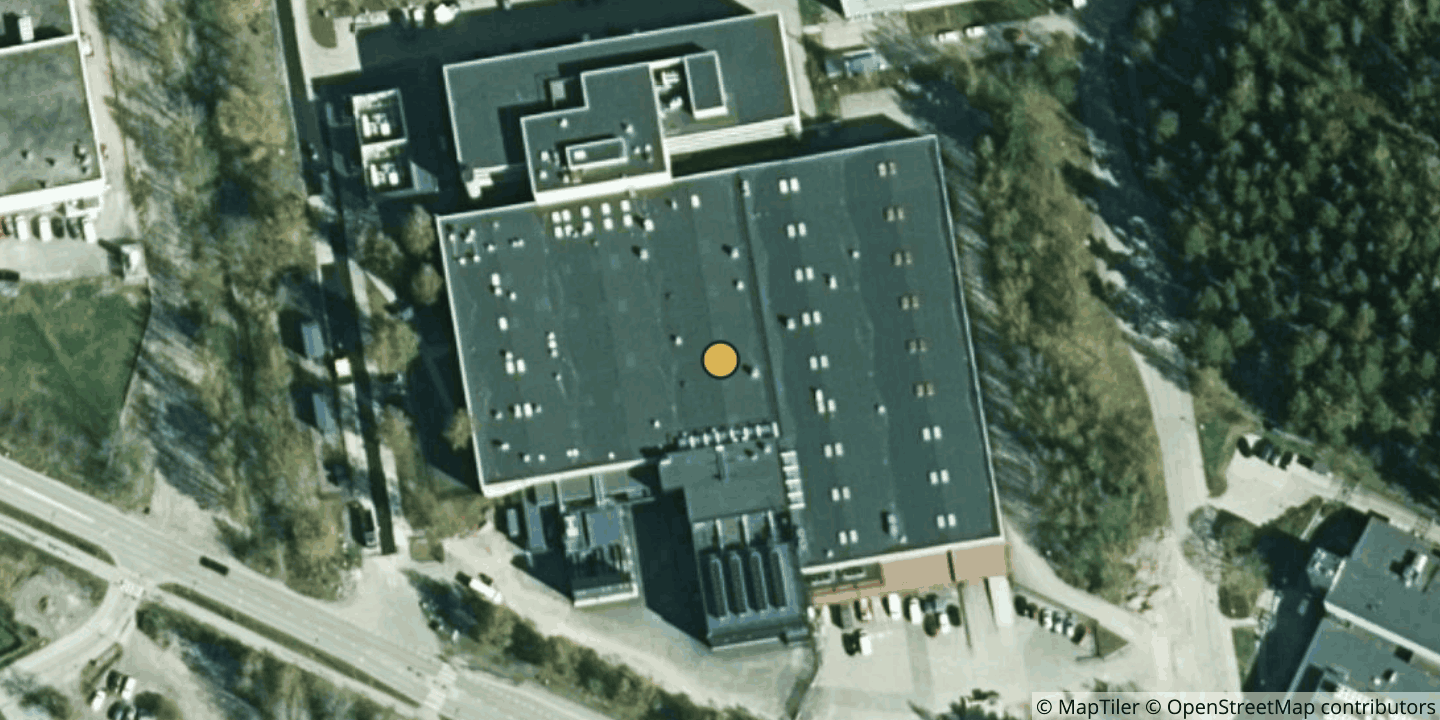 Aerial view of Equinix HE7 - Helsinki, Sinimäki