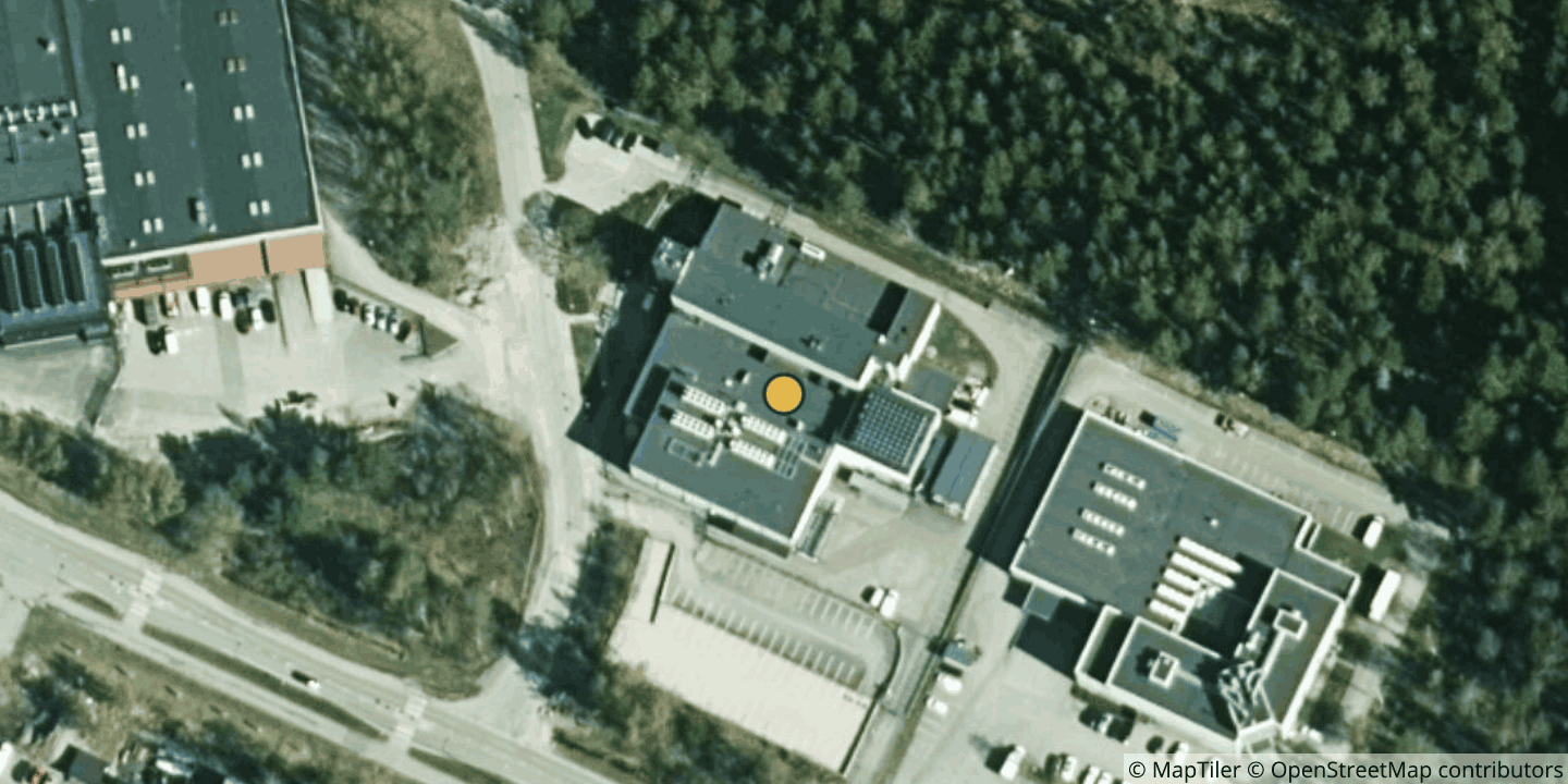 Aerial view of Equinix HE6 - Helsinki, Sinimäki