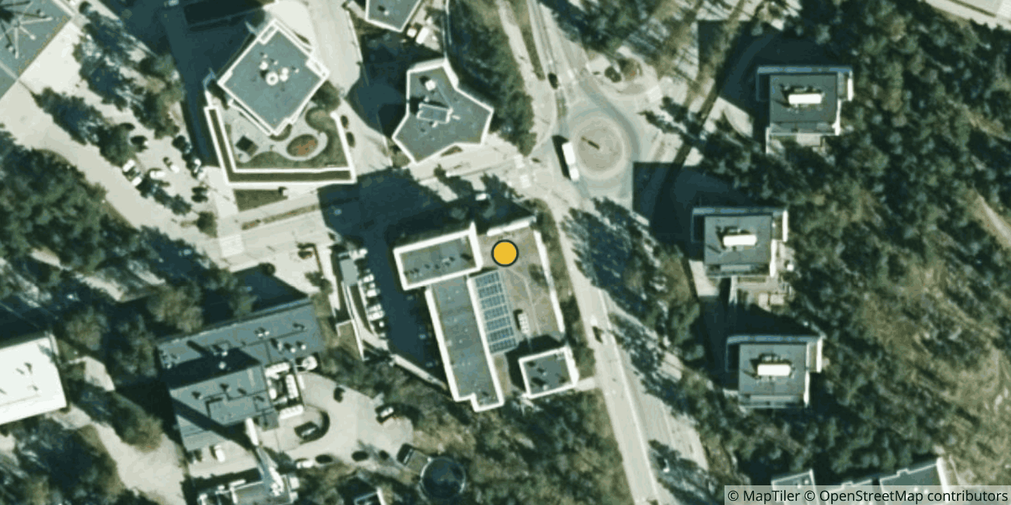 Aerial view of Elisa Espoo Tapiola