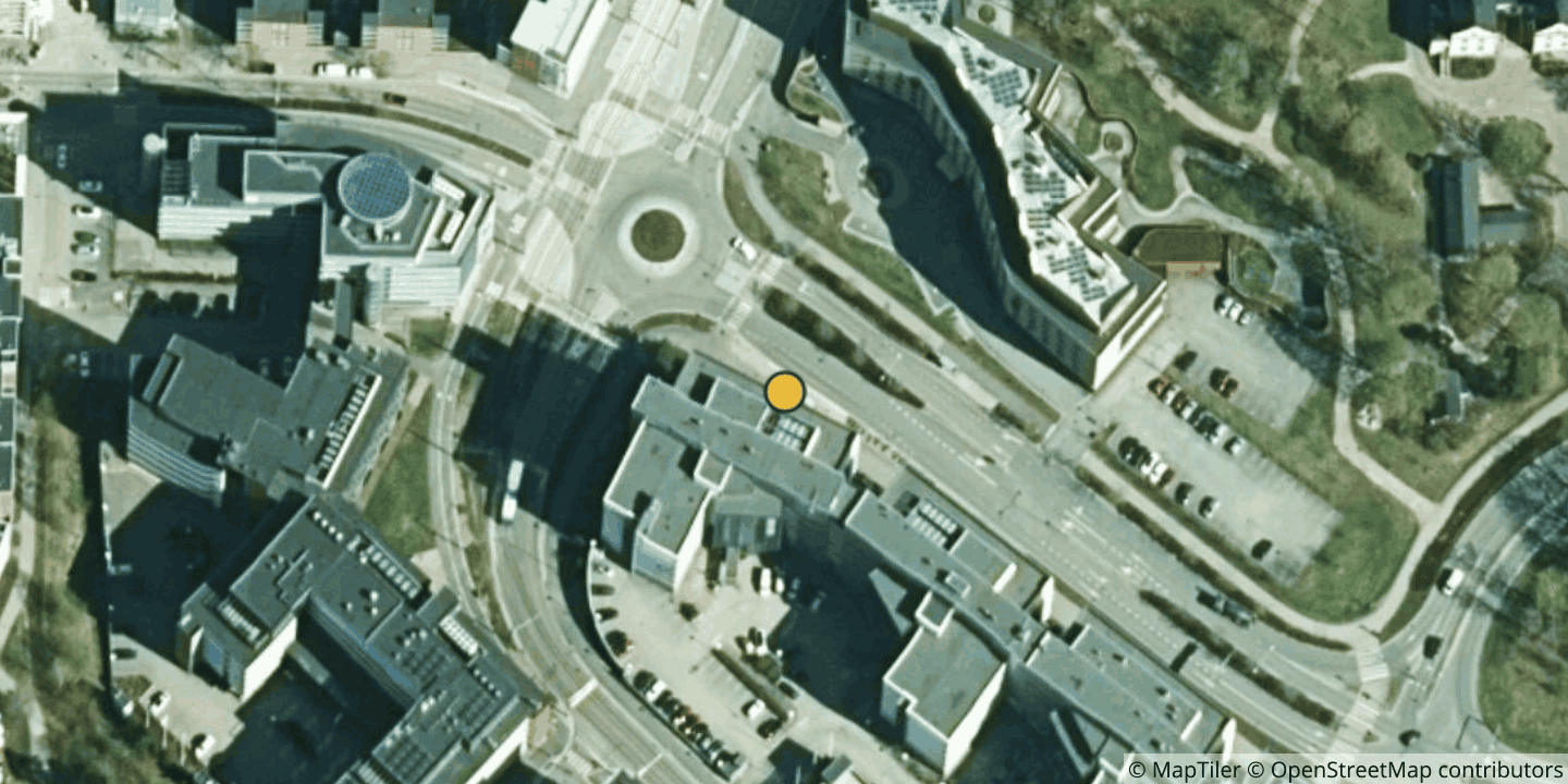 Aerial view of Elisa Espoo Säterinportti