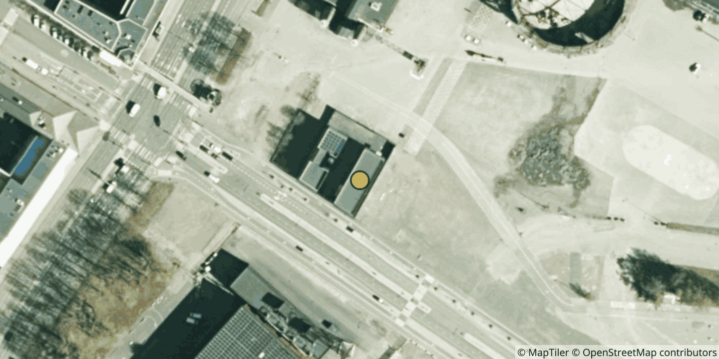 Aerial view of Equinix HE3 - Helsinki, Suvilahti