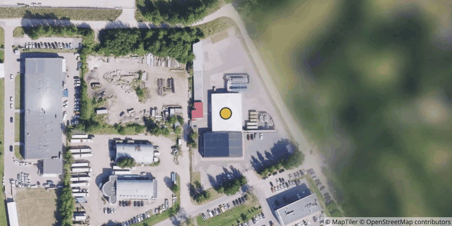 Aerial view of Baltneta TIER2 Datacenter