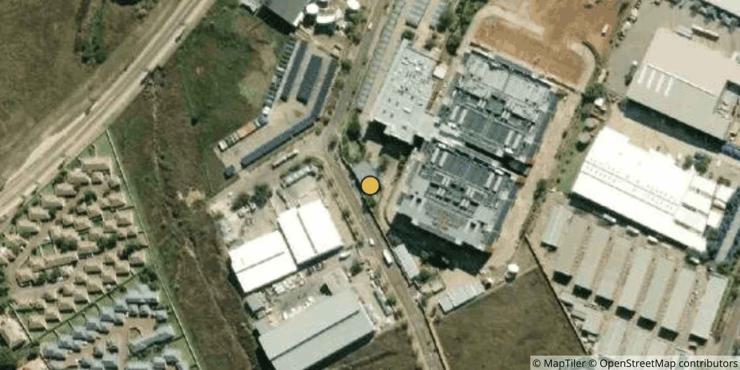 Aerial view of Africa Data Centres, Johannesburg JHB2, South Africa