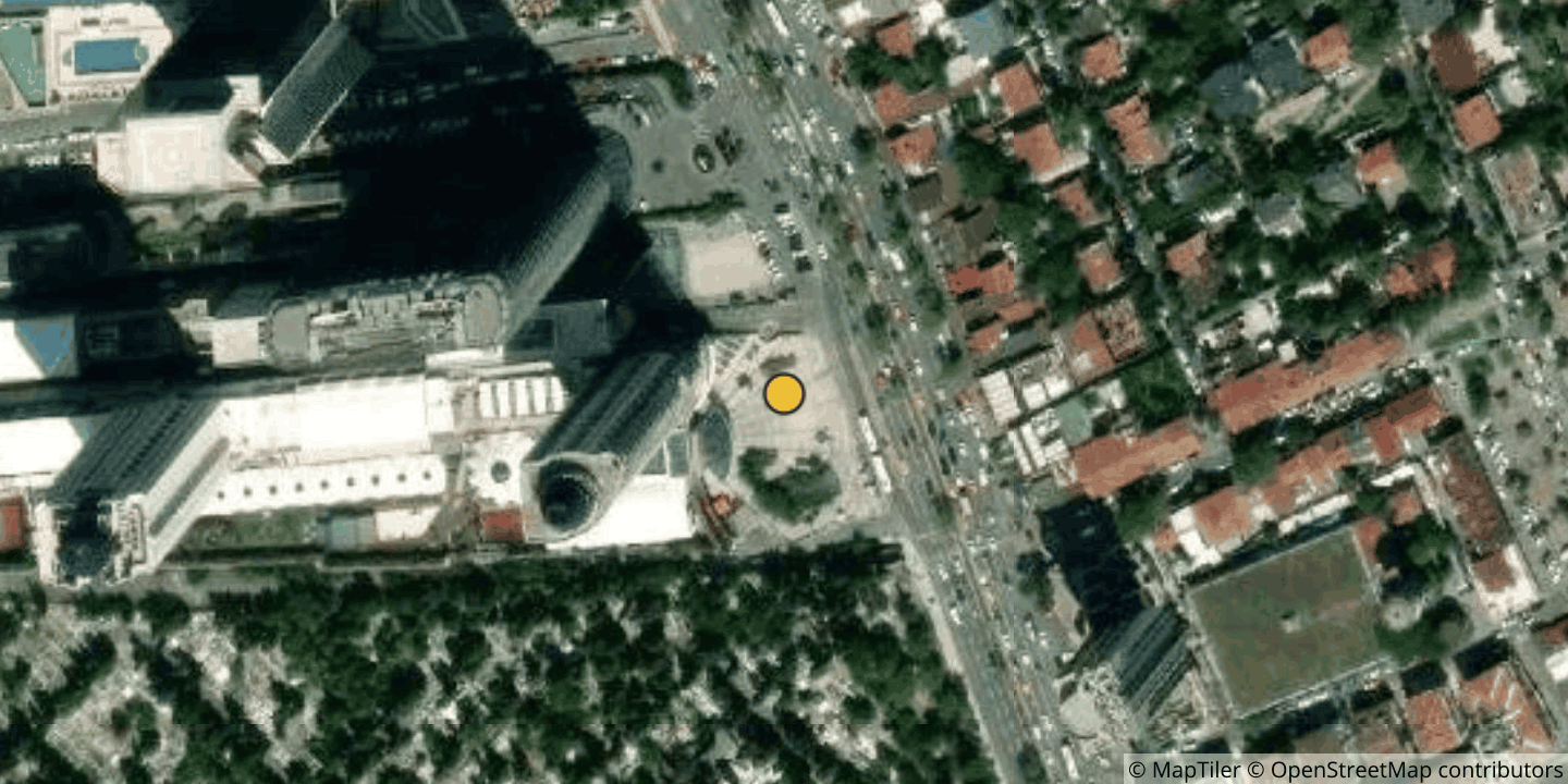Aerial view of Radore Istanbul