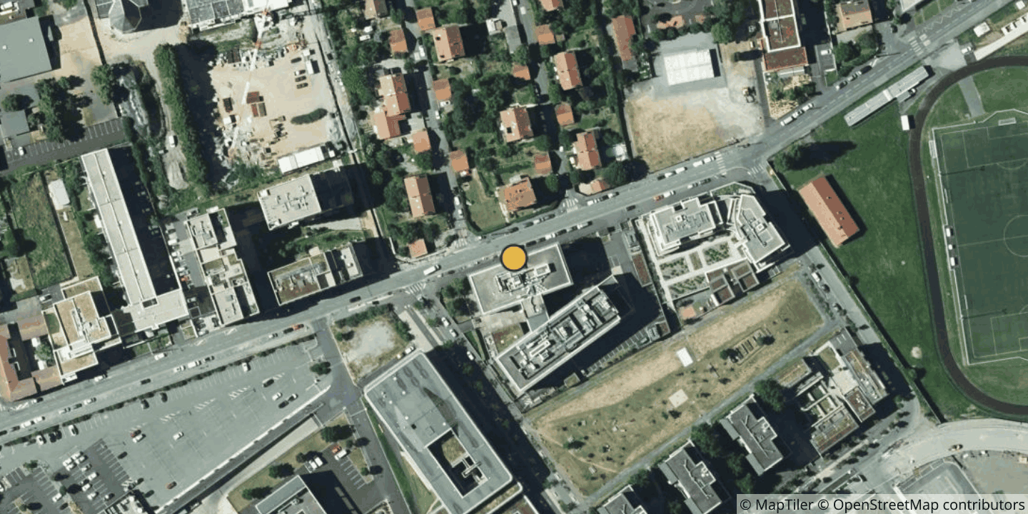 Aerial view of La Citadelle Datacenter