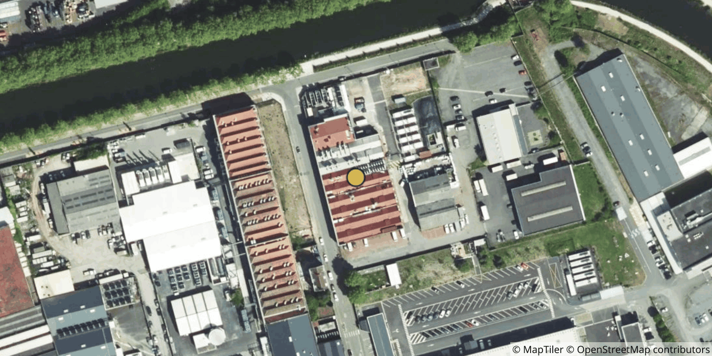 Aerial view of OVHcloud RBX1